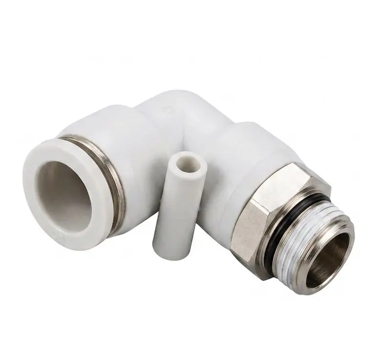 AIRMIXS PL12-03 Male Elbow Pneumatic Push-in Fitting