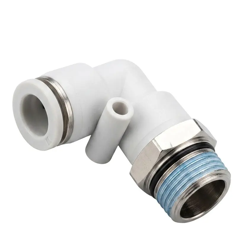 AIRMIXS PL10-04 Male Elbow Pneumatic Push-in Fitting