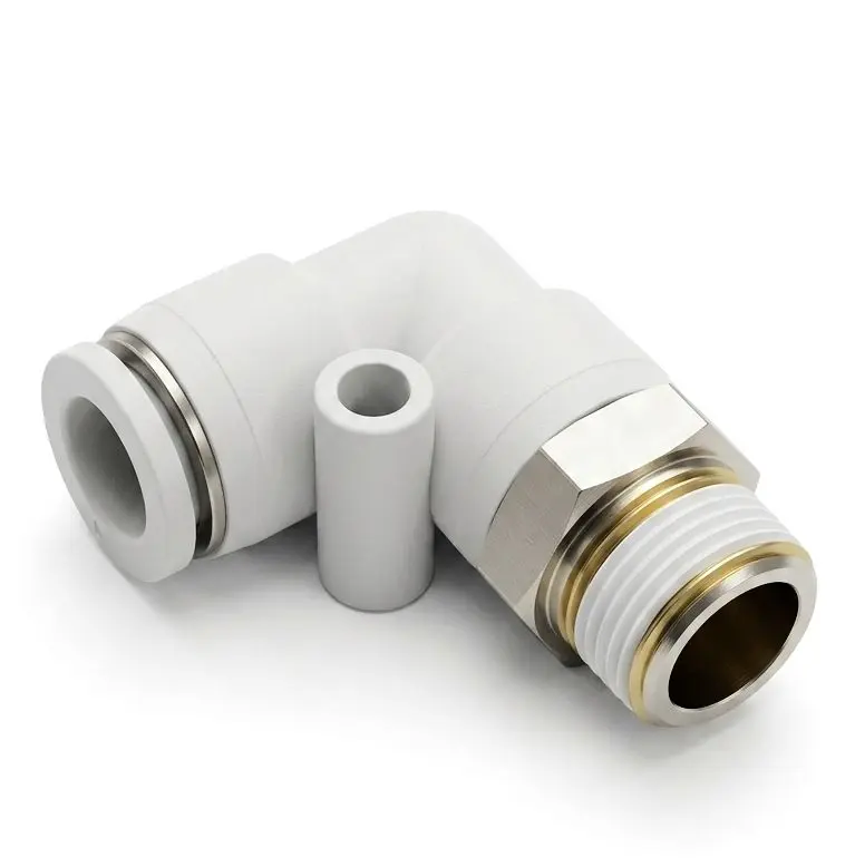 [PL08-02] AIRMIXS PL08-02 Male Elbow Pneumatic Push-in Fitting