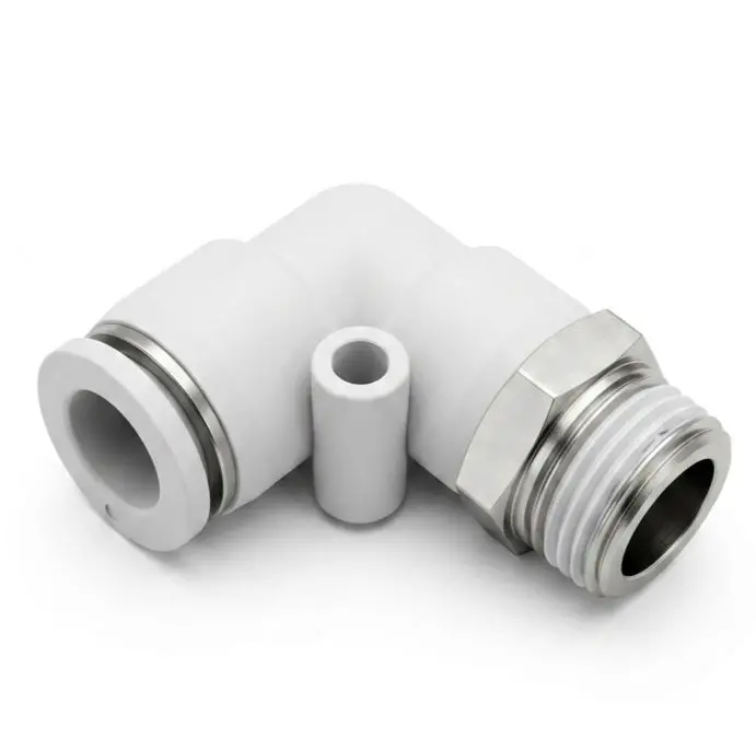 AIRMIXS PL08-03 Male Elbow Pneumatic Push-in Fitting