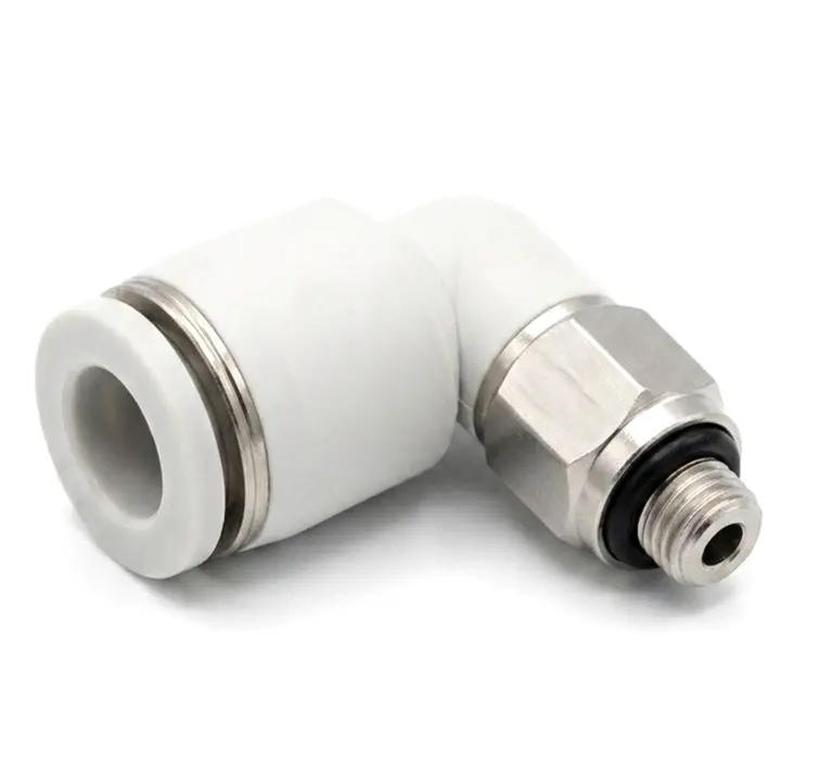 [PL06-M5] AIRMIXS PL06-M5 Male Elbow Pneumatic Push-in Fitting