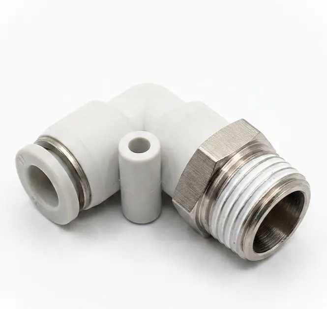 AIRMIXS PL06-03 Male Elbow Pneumatic Push-in Fitting