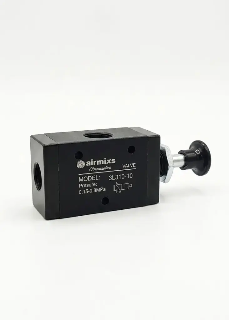 AIRMIXS 3L310-10 pneumatic hand pull valve.