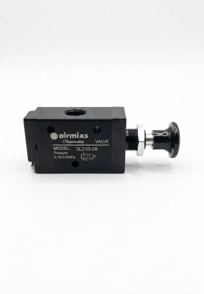 AIRMIXS 3L210-08 pneumatic hand pull valve.