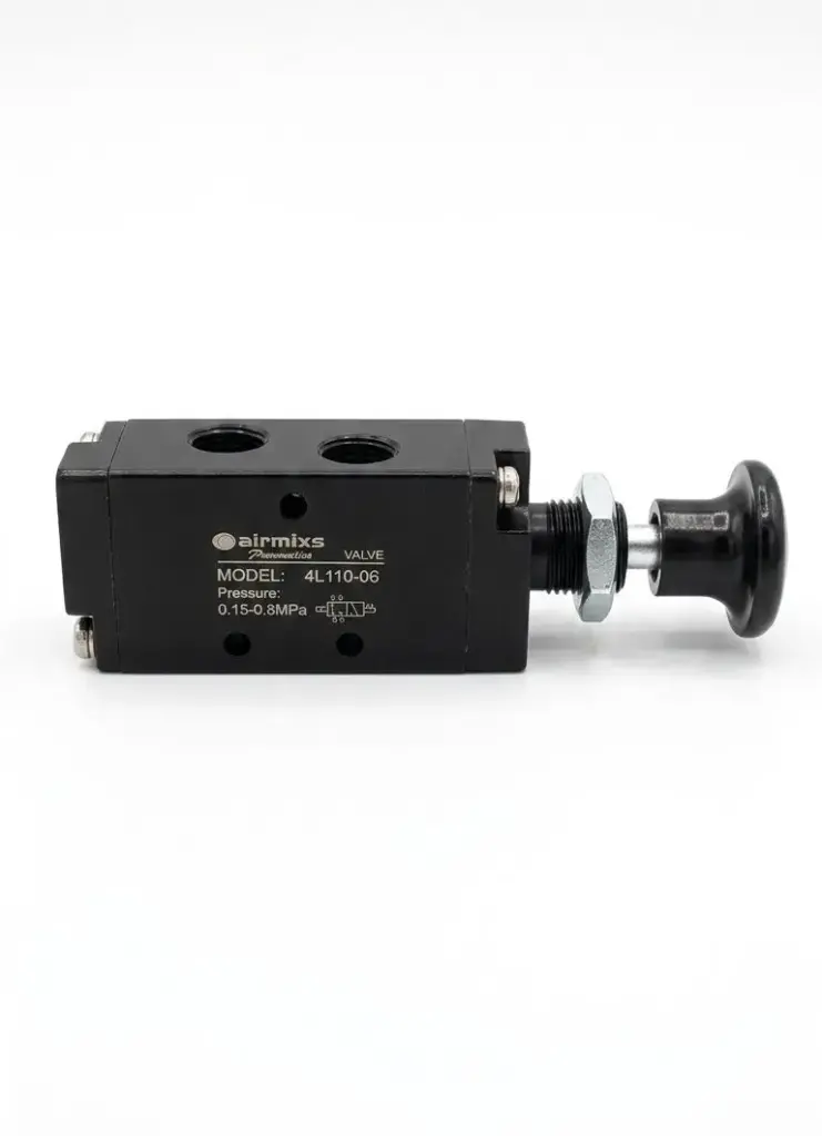 AIRMIXS 4L110-06 pneumatic hand pull valve.