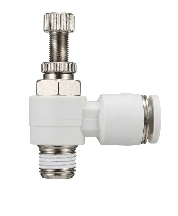 AIRMIXS SL 06-01 Speed Controller Elbow Pneumatic Flow Control Valve