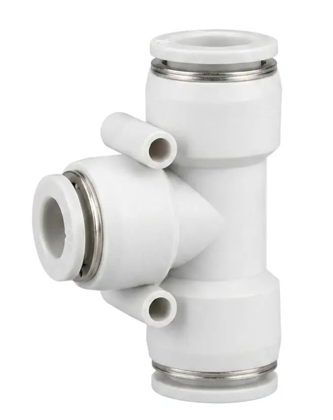 AIRMIXS PEG 16-10 Reducing Union Tee Pneumatic Push-in Fitting