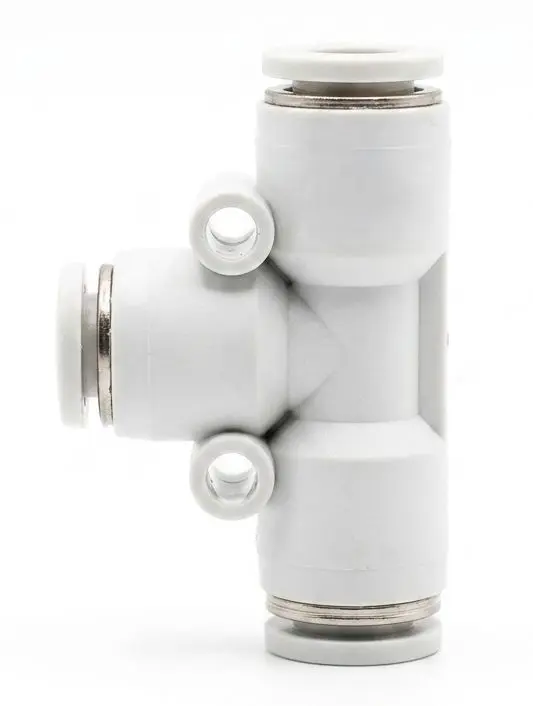 AIRMIXS PEG 06-04 Reducing Union Tee Pneumatic Push-in Fitting