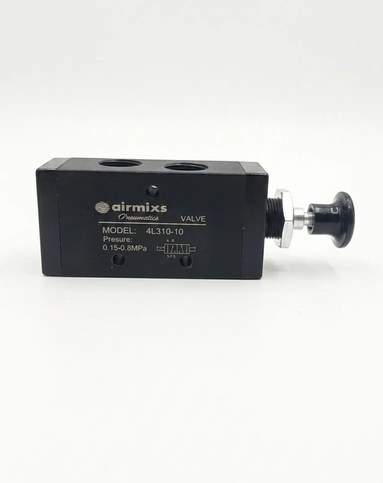 AIRMIXS 4L310-10 pneumatic hand pull valve.