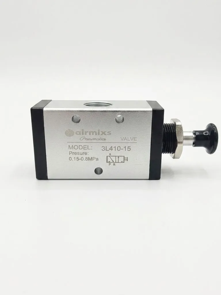 3L410-15 AIRMIXS pneumatic hand pull valve.