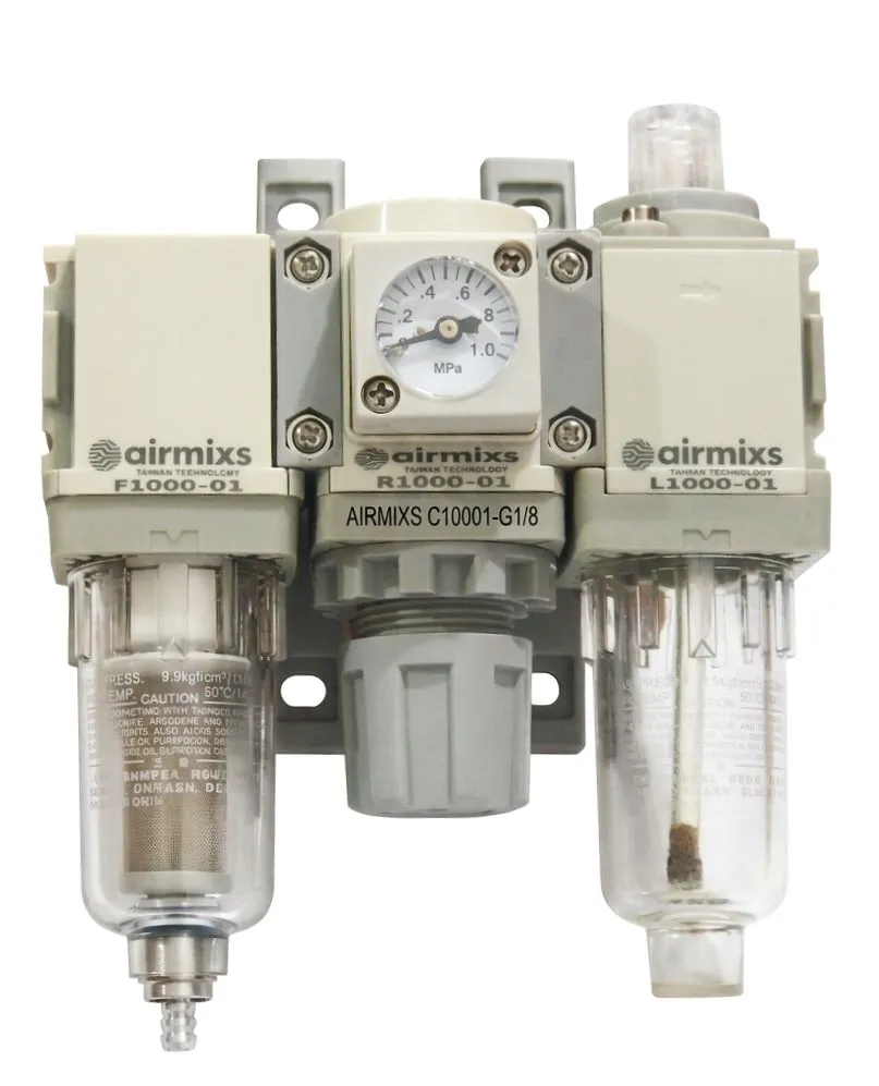 AIRMIXS C10001-G1/8 Miniature F.R.L. Combination Unit