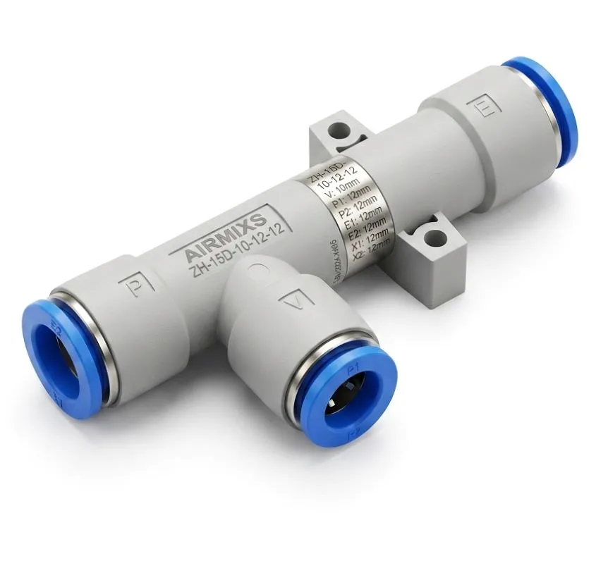 ZH-15D-10-12-12 AIRMIXS Body Ported Vacuum Ejector