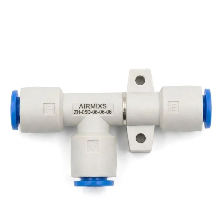 AIRMIXS ZH-05D-06-06-06 T-Style Vacuum Ejector