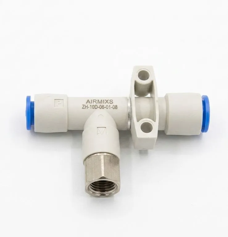 AIRMIXS ZH-10D-06-01-08 T-Style Vacuum Ejector