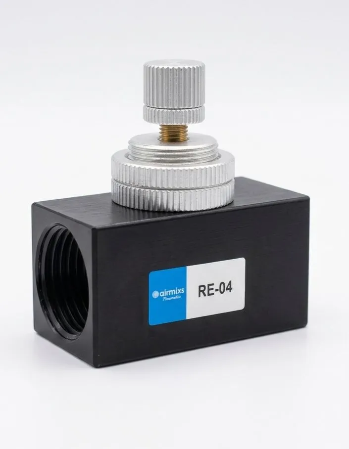 [RE-04] RE-04 AIRMIXS Precision One-Way Flow Control Valve (G 1/2")