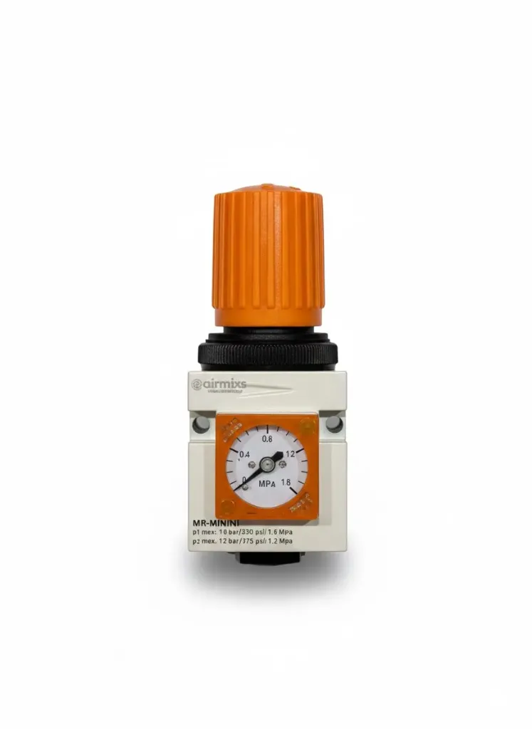 MR-MINI-20 AIRMIXS High-Pressure Regulator1/4" (Orange Knob Series)