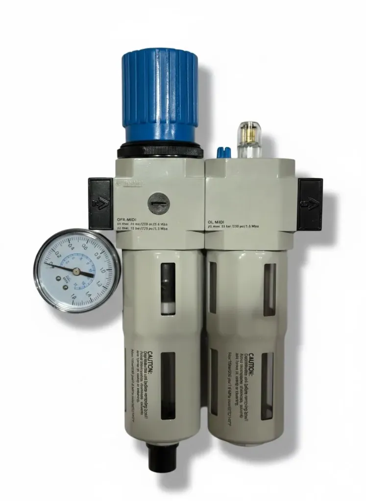 AIRMIXS FRC-1/2-MIDI Air Preparation Unit (FRL Combo)