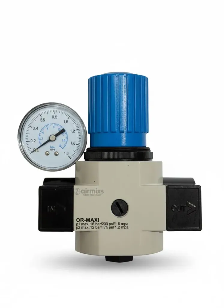 LR-1-MAXI AIRMIXS (OR-MAXI) High-Capacity Industrial Pressure Regulator