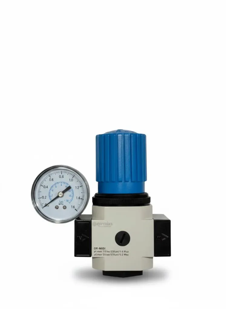 LR-1/2-MIDI AIRMIXS (OR-MIDI) Industrial Pressure Regulator