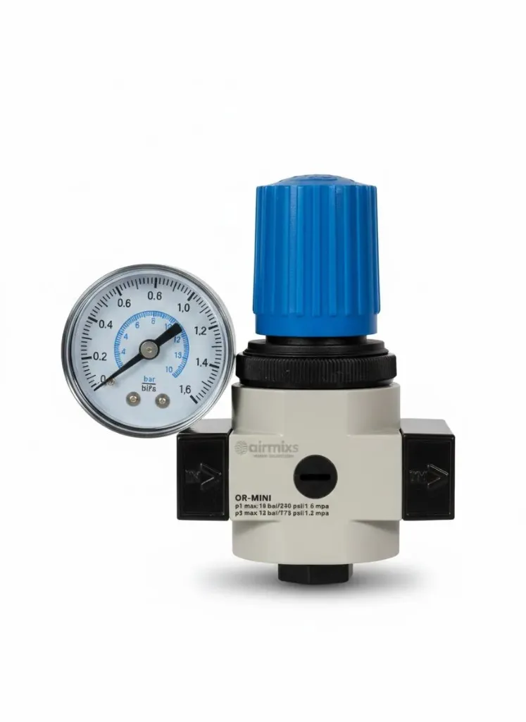 LR-1/4-MINI AIRMIXS (OR-MINI) High-Precision Pressure Regulator