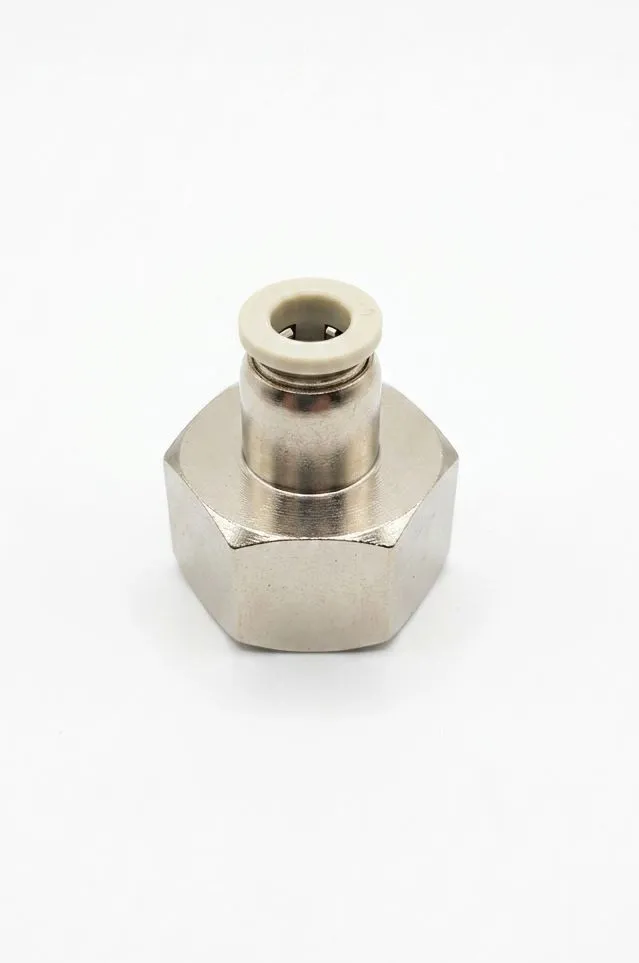 PCF06-04 AIRMIXS Push-to-Connect Pneumatic Female Straight Connector