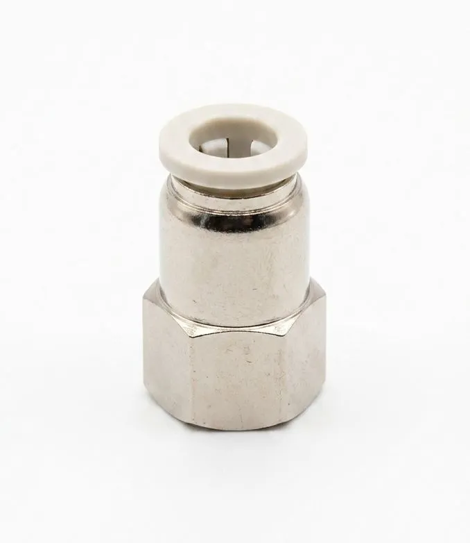 AIRMIXS PCF 08-02 Push-to-Connect Pneumatic Female Straight Connector