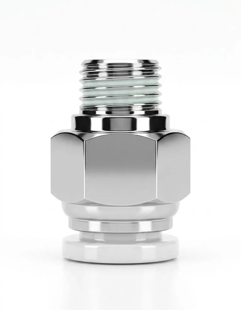 PC12-02 AIRMIXS Metric Male Straight Pneumatic Push-In Fitting