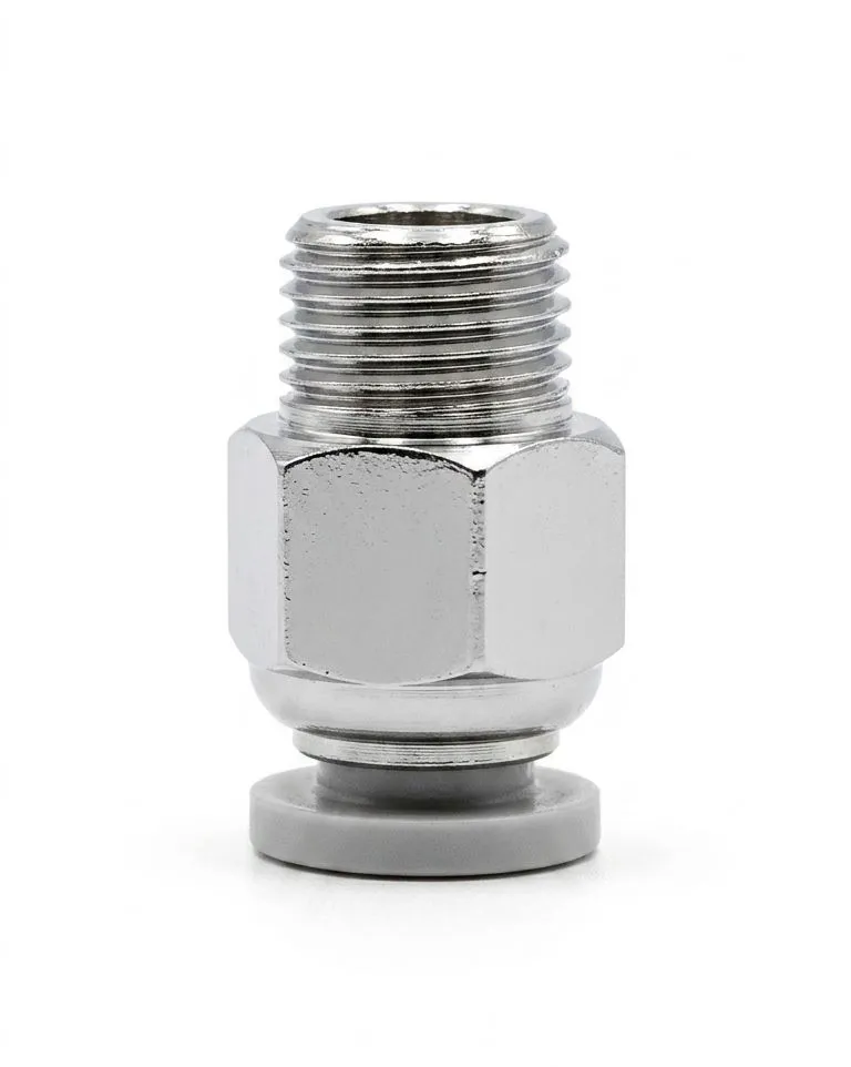 [PC-1/4-1/8] AIRMIXS PC-1/4-1/8 Male Straight Pneumatic Push-In Fitting