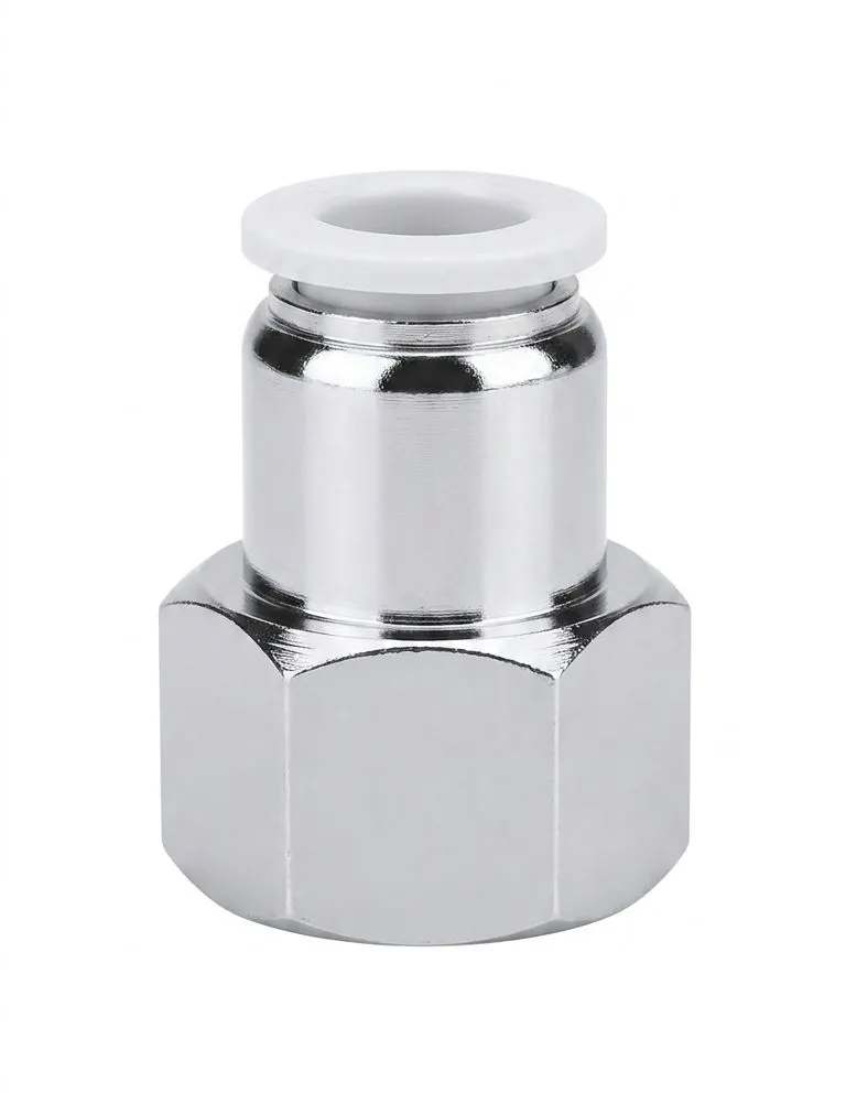 PCF12-04 AIRMIXS Female Straight Pneumatic Push-in Fitting