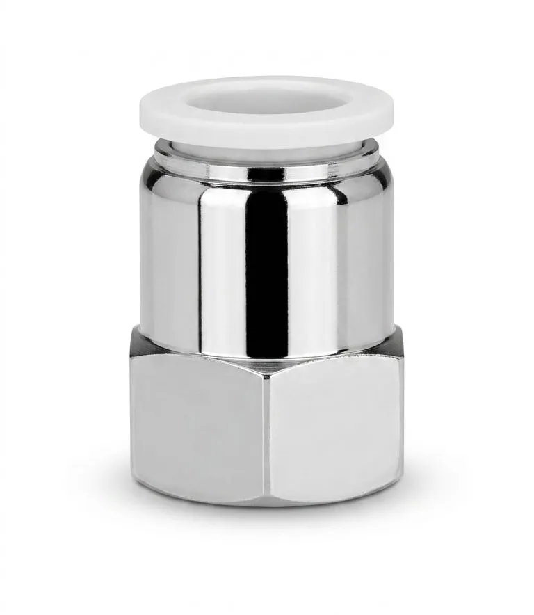 PCF16-04 AIRMIXS Female Straight Pneumatic Push-in Fitting