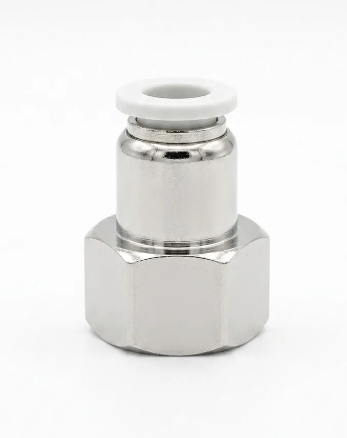 PCF08-03 AIRMIXS Female Straight One-Touch Pneumatic Fitting