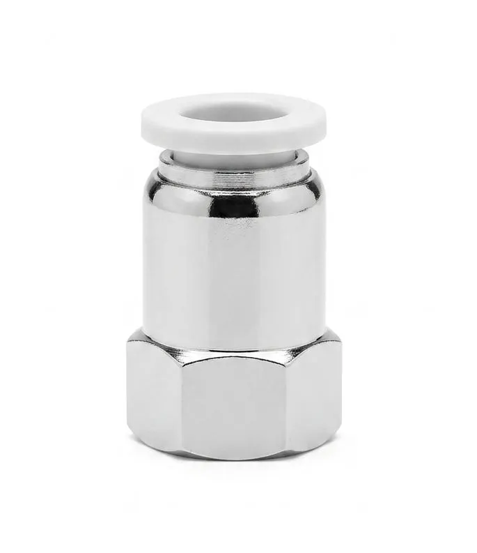 PCF08-01 AIRMIXS Female Straight One-Touch Pneumatic Fitting