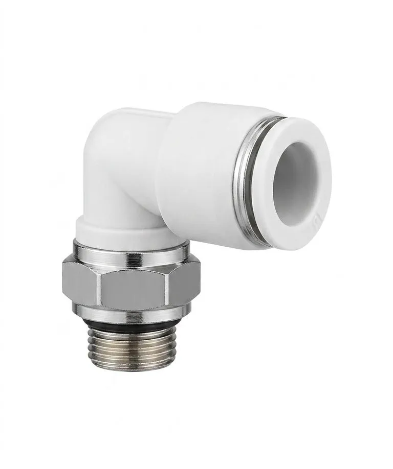 PL10-G01 AIRMIXS Pneumatic Push-in Male Elbow Fitting