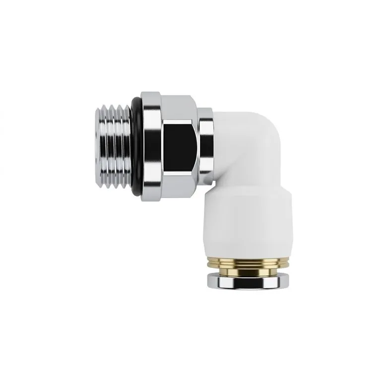 AIRMIXS PL04-G01 Pneumatic Push-in Male Elbow Fitting (4mm OD x G1/8" Thread)