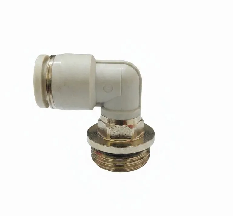 AIRMIXS PL 10-G04 Pneumatic Male Elbow Fitting (10mm Tube x G 1/2" Thread)