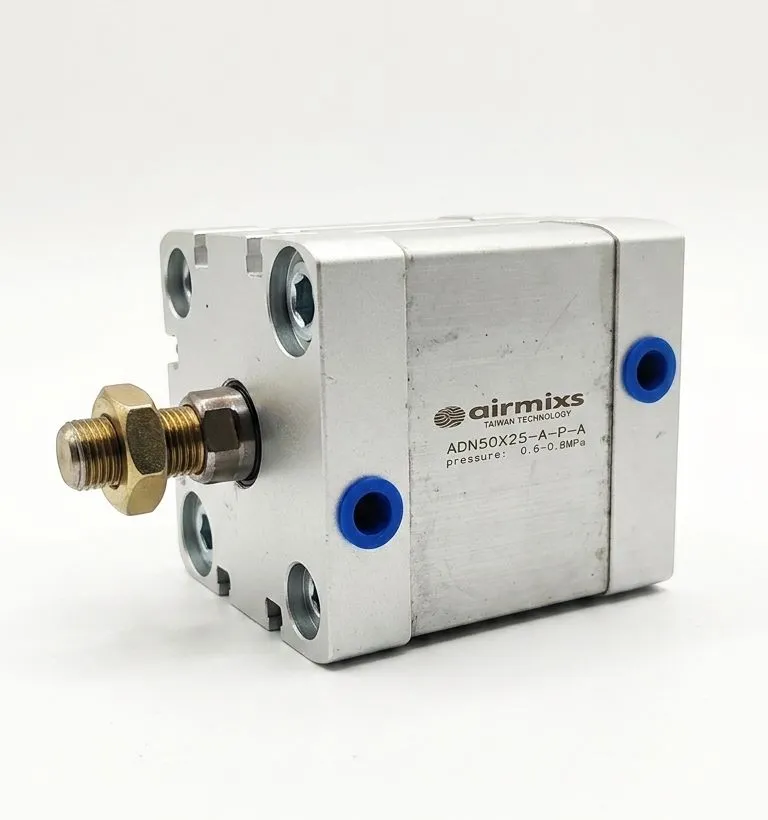 ADN-50-25-A-P-A AIRMIXS Compact Pneumatic Cylinder (50mm Bore, 25mm Stroke)