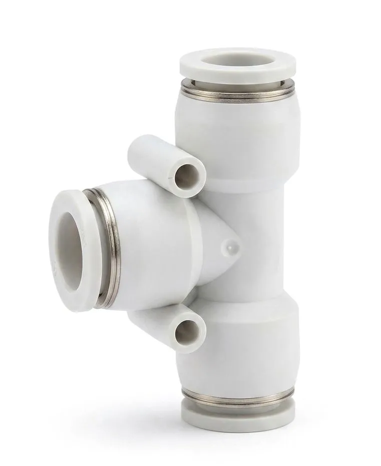 PE12 AIRMIXS Union Tee Pneumatic Push-in Fitting