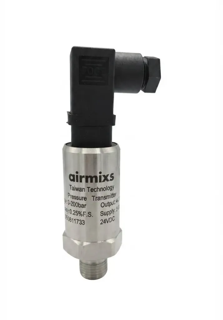 [AIR0200420] AIRMIXS Pressure Transmitter 0-200 Bar, 4-20mA Output, 1/4" Thread