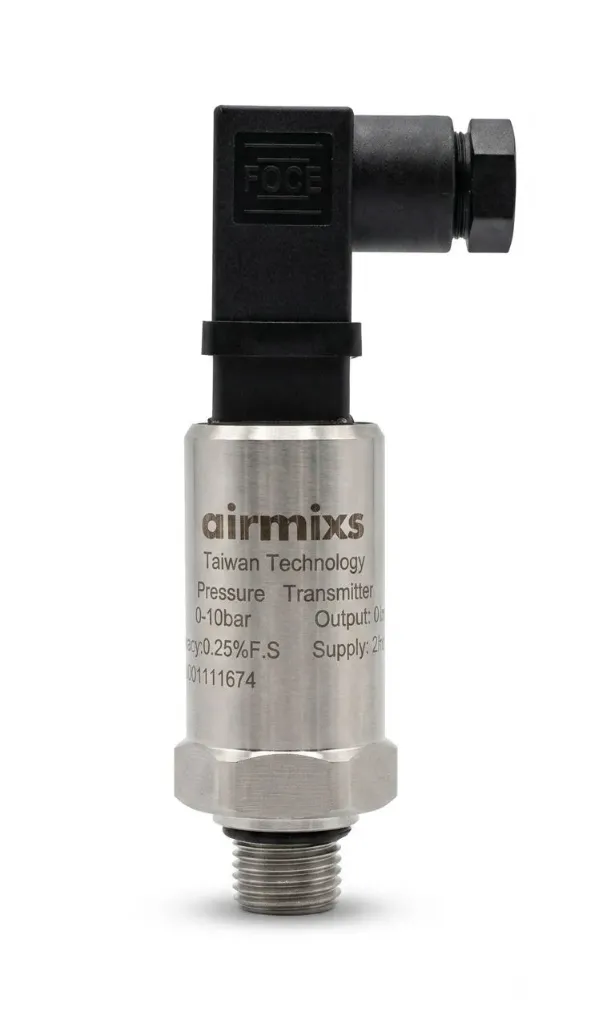 [AIR010010] AIRMIXS Pressure Transmitter 0-10 Bar, 0-10V Output, 1/4" Thread