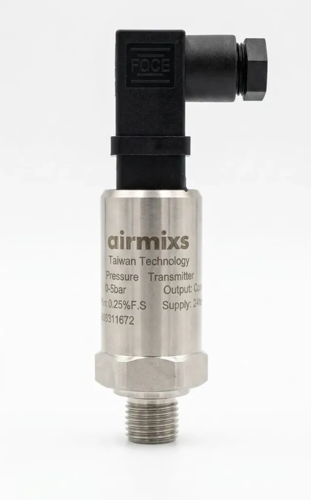 [AIR05010] AIRMIXS Pressure Transmitter 0-5 Bar, 0-10V Output, 1/4" Thread