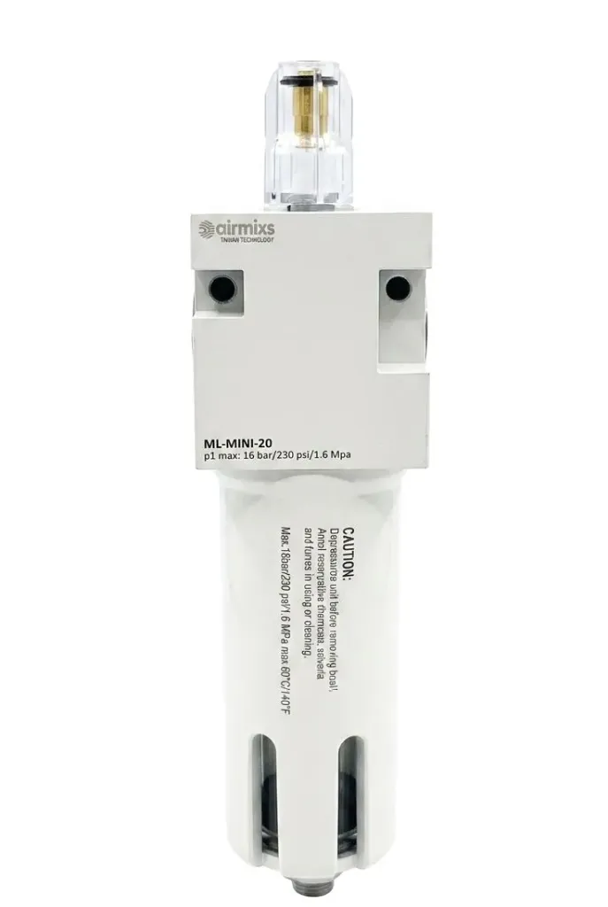 [ML-MINI-20N-1/4] ML-MINI-20N-1/4 AIRMIXS Pneumatic Mist Lubricator