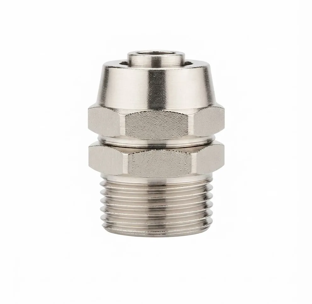 [KPC / BC6-04] KPC / BC6-04 AIRMIXS Straight Male Compression Connector 1/2"