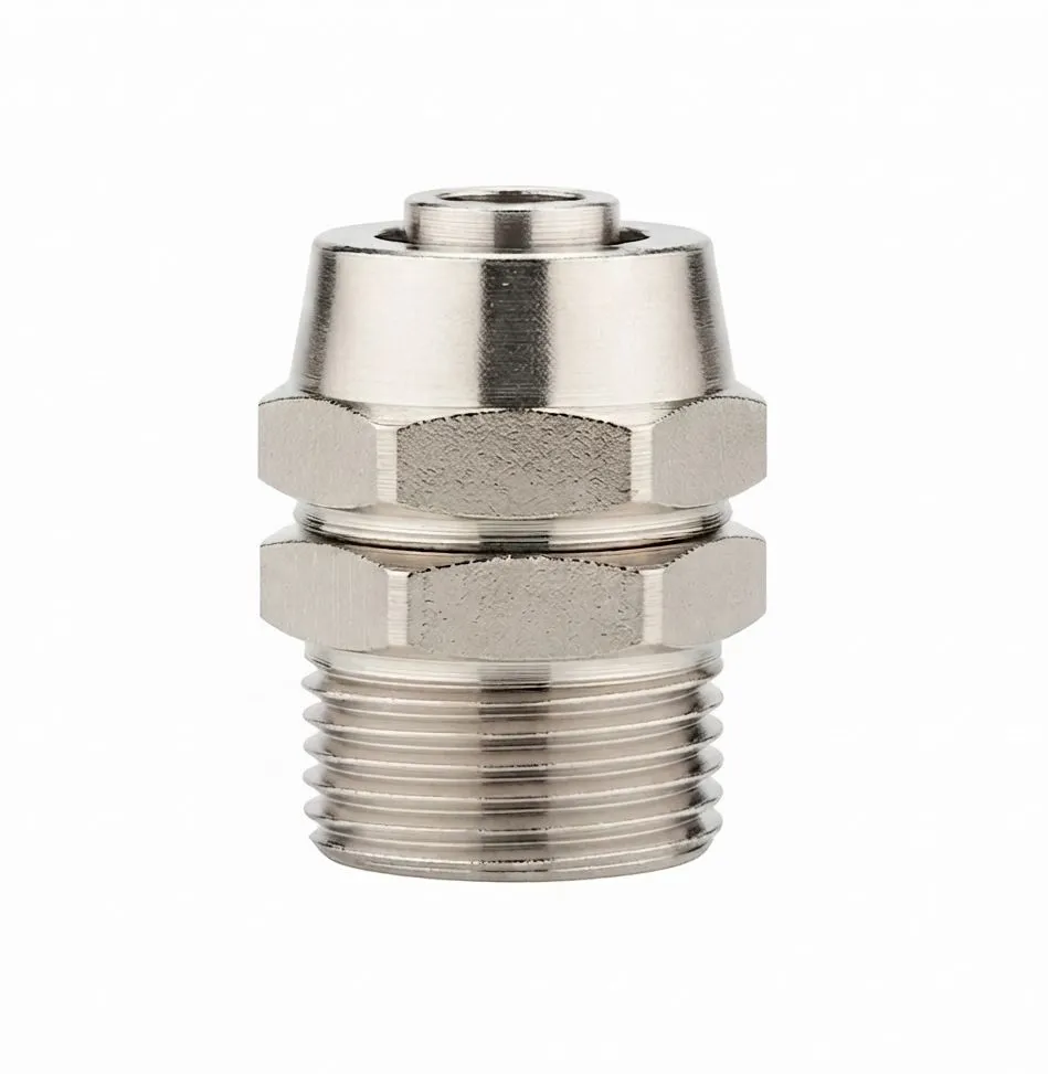 [KPC / BC8-02] KPC / BC8-02 AIRMIXS Straight Male Compression Connector 1/4"