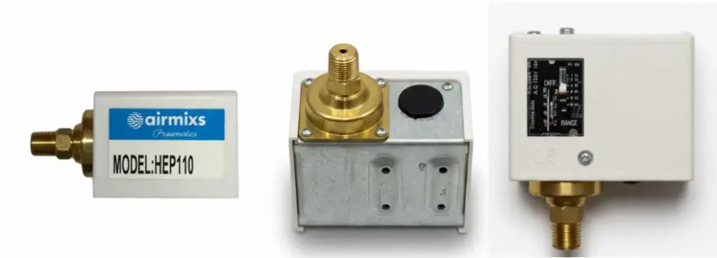 HEP110 AIRMIXS Pneumatic Pressure Switch 1/4"