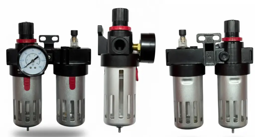 [BFC3000-G3] AIRMIXS BFC3000-G3 High-Performance 2-Unit FRL Combo – 3/8" Port Filter, Air Filter Regulator & Lubricator