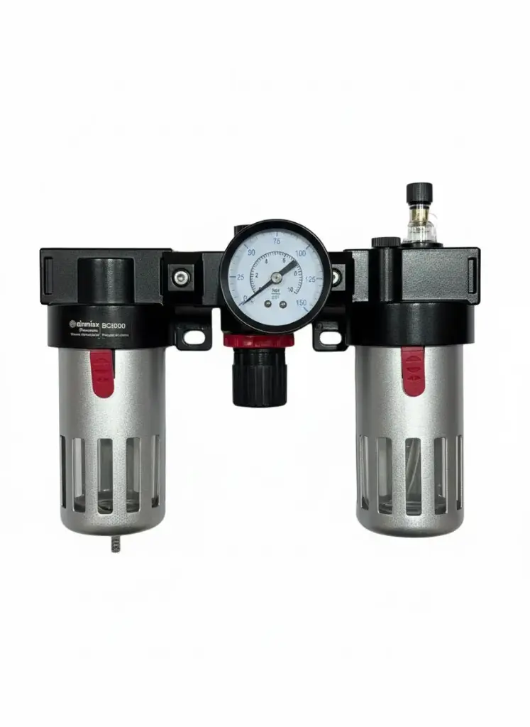BC3000-G3/8 AIRMIXS Compressed Air Preparation Unit – 3/8" Port Filter, Regulator & Lubricator