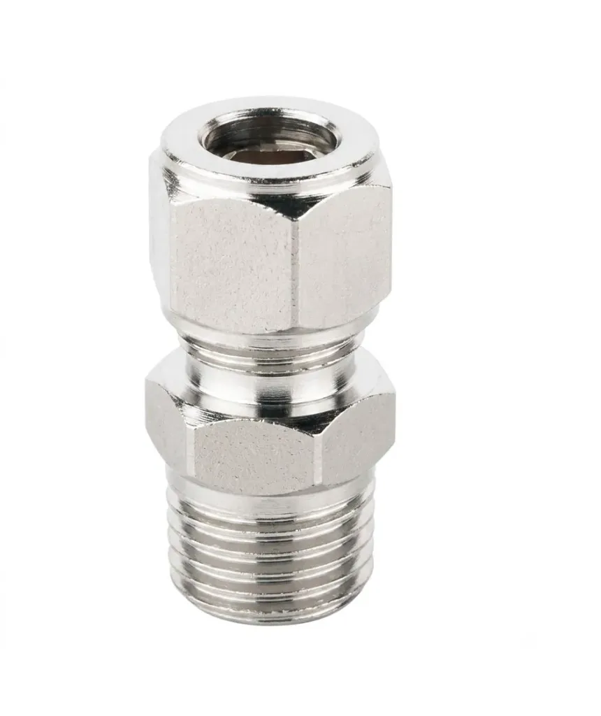 TKT-PC12-04 AIRMIXS Straight Male Push-In Pneumatic Fitting 1/2"