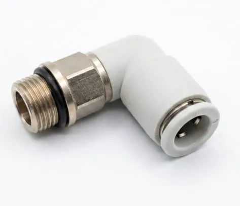 PLG16-03 AIRMIXS Male Elbow Push-In Pneumatic Fitting 3/8"