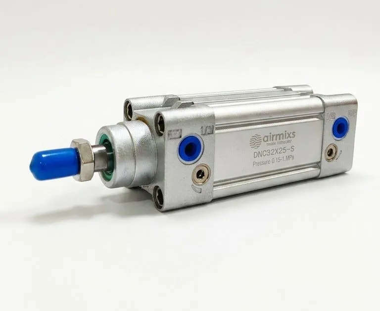 DNC-32-25-PPV-A AIRMIXS Standard Pneumatic Cylinder 32mm Bore, 25mm Stroke, ISO 15552