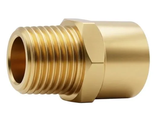 [J-A107] J-A107 AIRMIXS Brass Threaded Adapter / Bushing Reducer – Male 1/8" to Female 1/2" Thread G / BSP